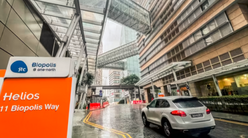 △Biopolis 綜合體位于新加坡的Buona Vista 莊園，是當地的再生醫學研究中心