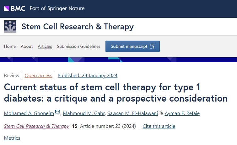 干細(xì)胞治療1型糖尿病的現(xiàn)狀:我們未來期盼什么? 干細(xì)胞治療1型糖尿病的現(xiàn)狀:我們未來期盼什么?