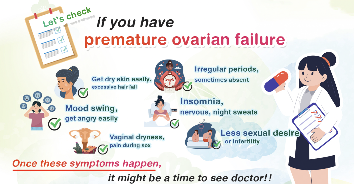 卵巢早衰帶來的風(fēng)險(xiǎn)與并發(fā)癥