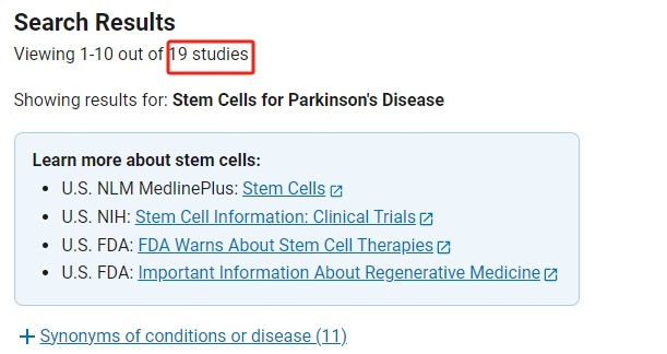 干細(xì)胞治療帕金森病的臨床研究進展