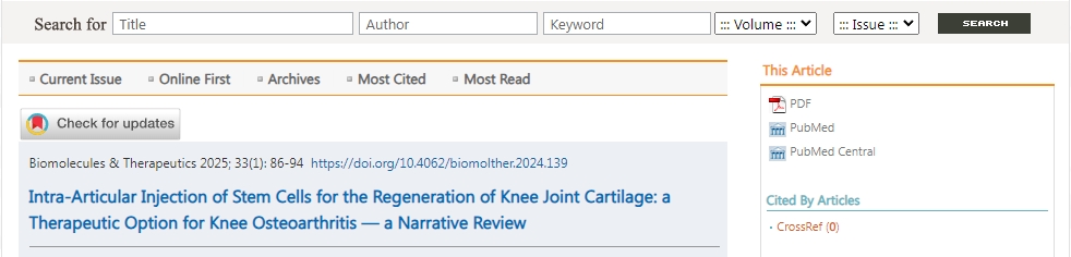 關(guān)節(jié)內(nèi)注射干細(xì)胞促進(jìn)軟骨再生：干細(xì)胞治療骨關(guān)節(jié)炎的流程涵蓋6大過程