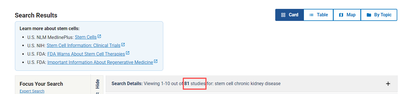 干細胞治療慢性腎病的臨床研究進展
