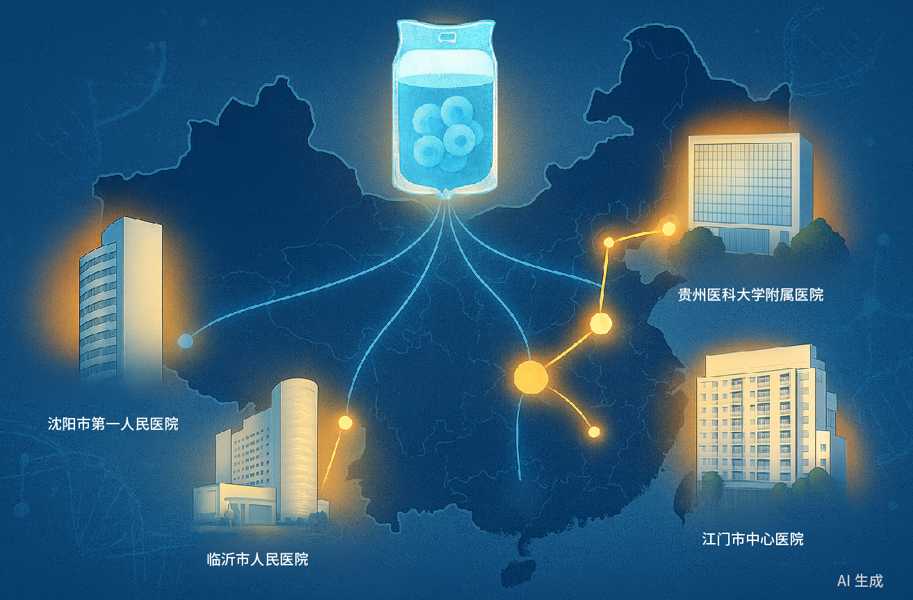 干細胞治療腦卒中又新增4家三甲醫院參與2期臨床——臨沂、沈陽、貴州、江門啟動